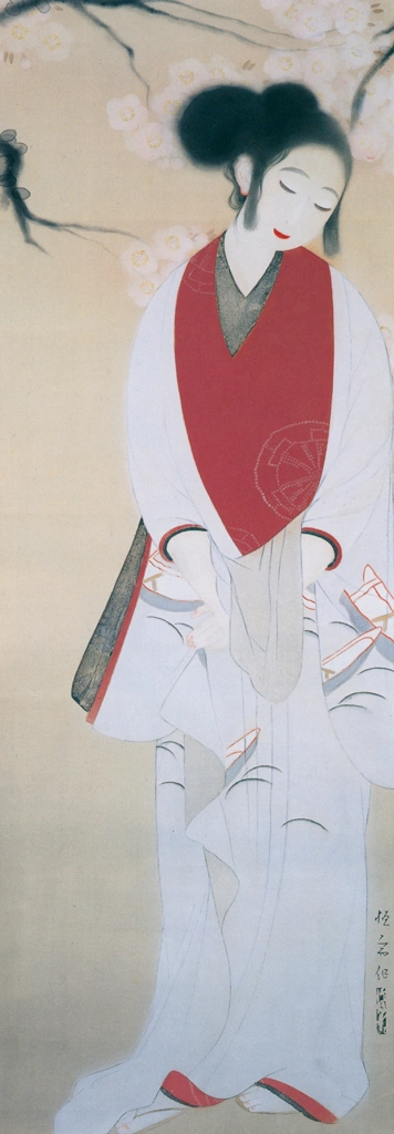 「花の夜」 北野恒富 （1921年頃） | 北野恒富展 東京ステーションギャラリーより