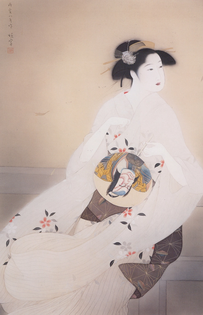 「涼み」 北野恒富 （1926年） | 北野恒富展 東京ステーションギャラリーより