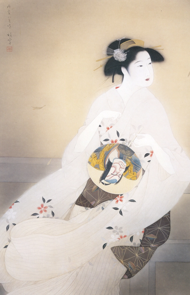 「涼み」 北野恒富 （1926年） | 没後70年 北野恒富展より