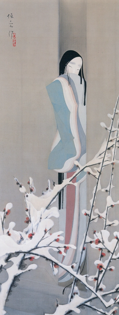 Snowy Morning by Kitano Tsunetomi | from Kitano Tunetomi Exhibition: Tokyo Station Gallery