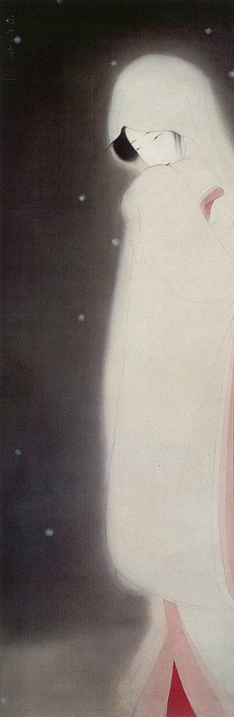 The Heron Maiden by Kitano Tsunetomi (circa 1930) | from Gendai Nihon Bijin-ga Zenshu Vol.3