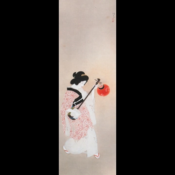 Awa Dance Festival by Kitano Tsunetomi (1930)