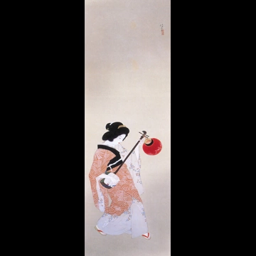 Awa Dance Festival by Kitano Tsunetomi (circa 1930)