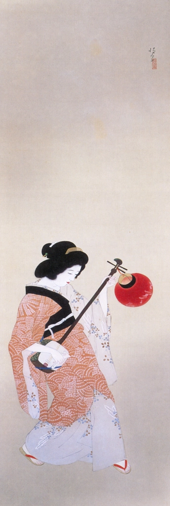 Awa Dance Festival by Kitano Tsunetomi (circa 1930) | from Kitano Tunetomi Exhibition: 70th anniversary of his death