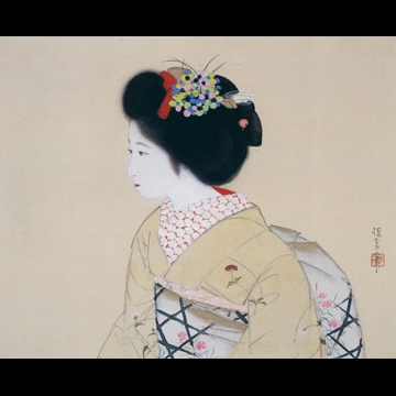 Maiko by Kitano Tsunetomi (1931)
