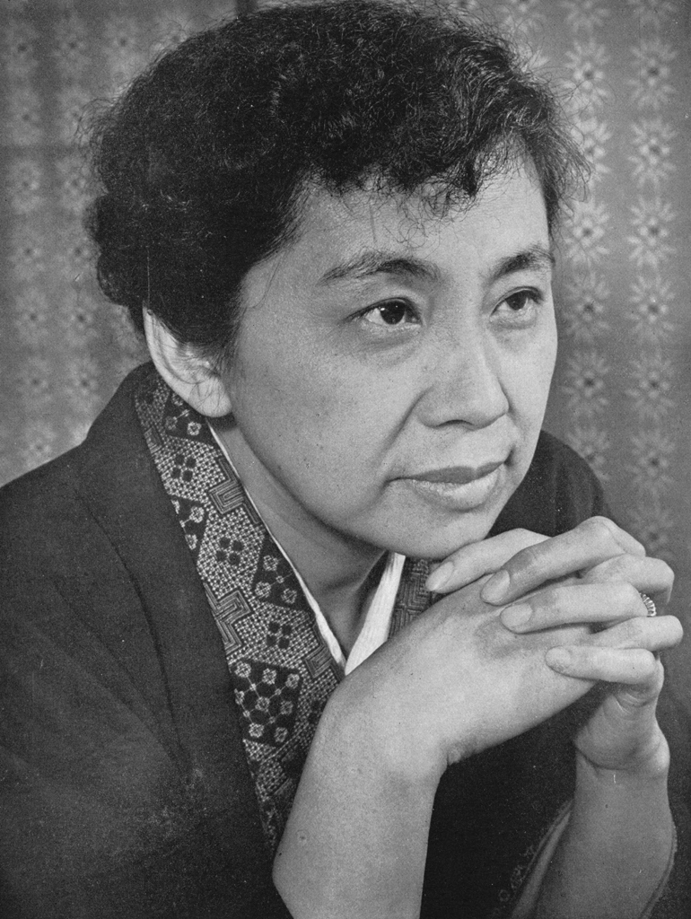 Akiko Tamura by Shigeru Tamura | from Gendai Nihon no Hyakunin