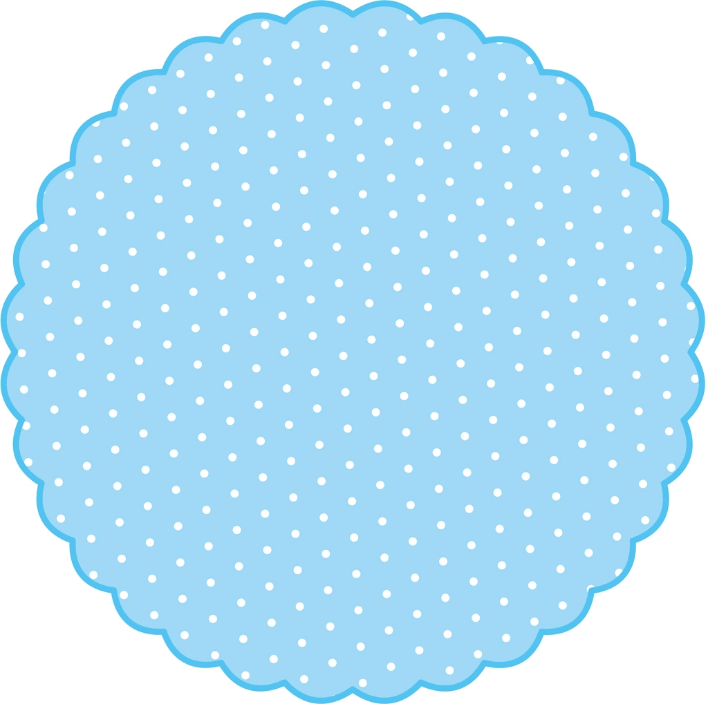 Set of 4 Polka Dot Patterned Circle Background Illustrations and Vectors | Light blue