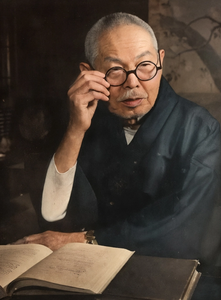 「本多光太郎」 田村茂 | AIカラー化