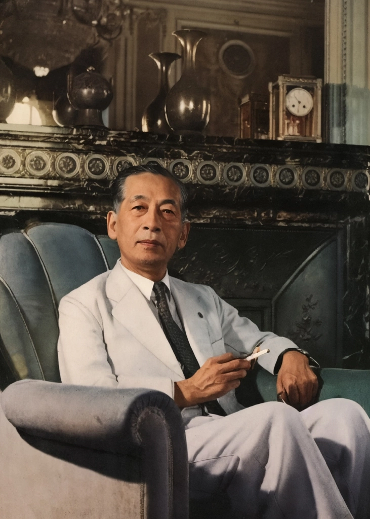 「金森徳次郎」 田村茂 | AIカラー化