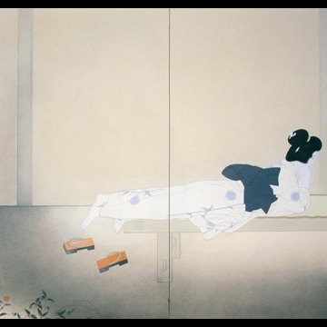 「いとさんこいさん」 北野恒富 （1936年）