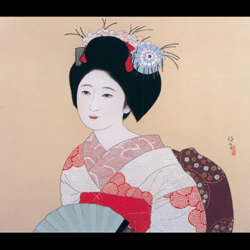 「舞妓」 北野恒富