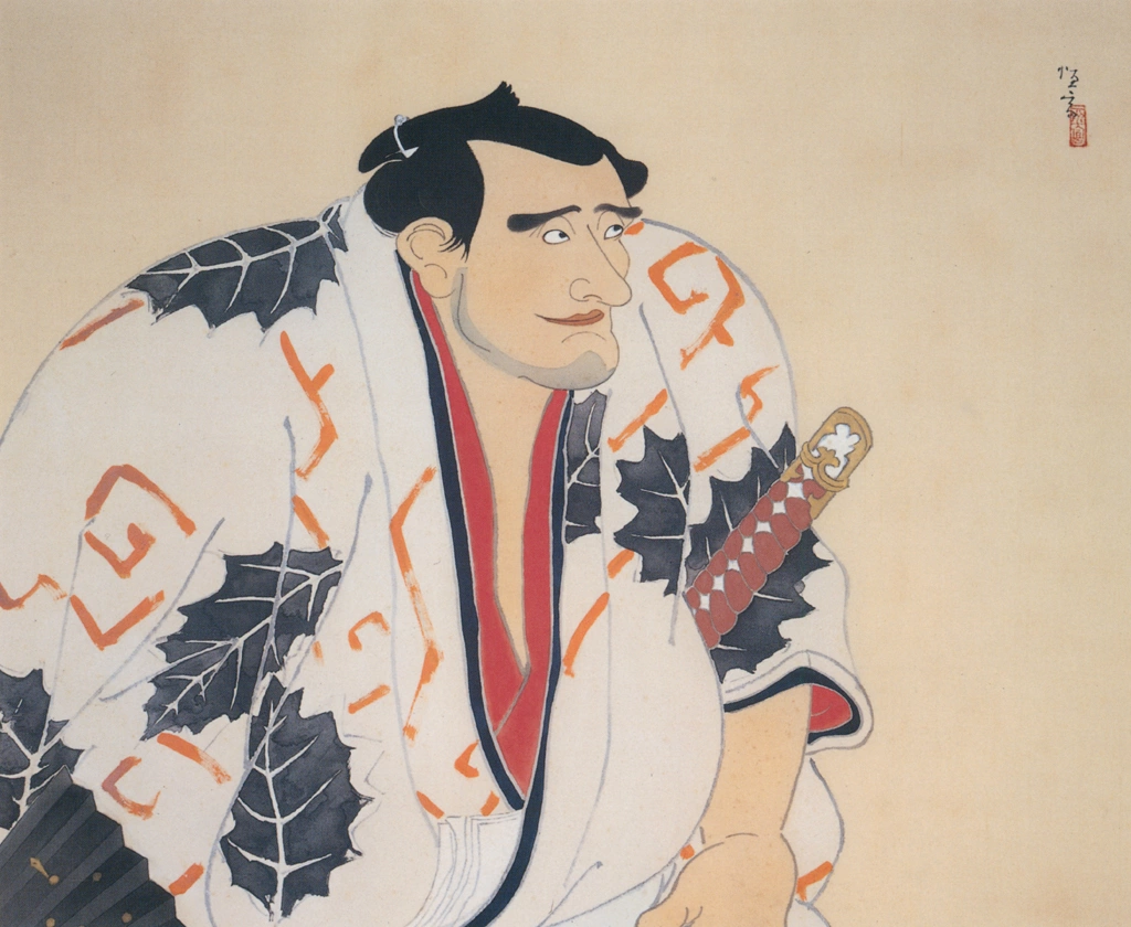 「関取」 北野恒富 （1942年） | 北野恒富展 東京ステーションギャラリーより