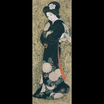 「立美人」 北野恒富 （1921年）