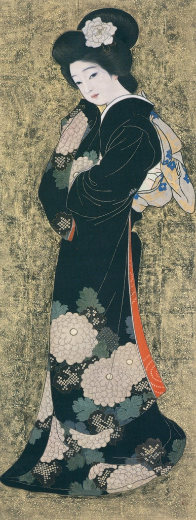 「立美人」 北野恒富 （1921年） | 北野恒富展 東京ステーションギャラリーより