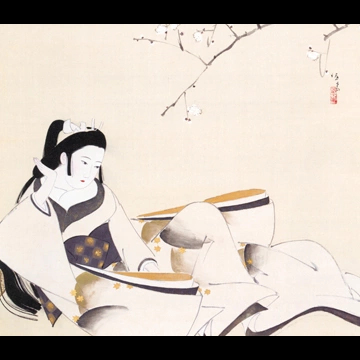 「慶長美人」 北野恒富 （1932年頃）