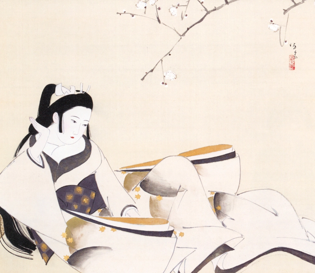 「慶長美人」 北野恒富 （1932年頃） | 没後70年 北野恒富展より