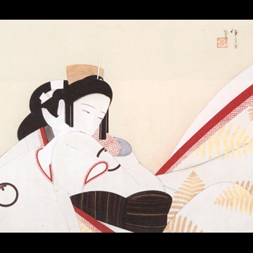 「慶長美人」 北野恒富 （1932年頃）