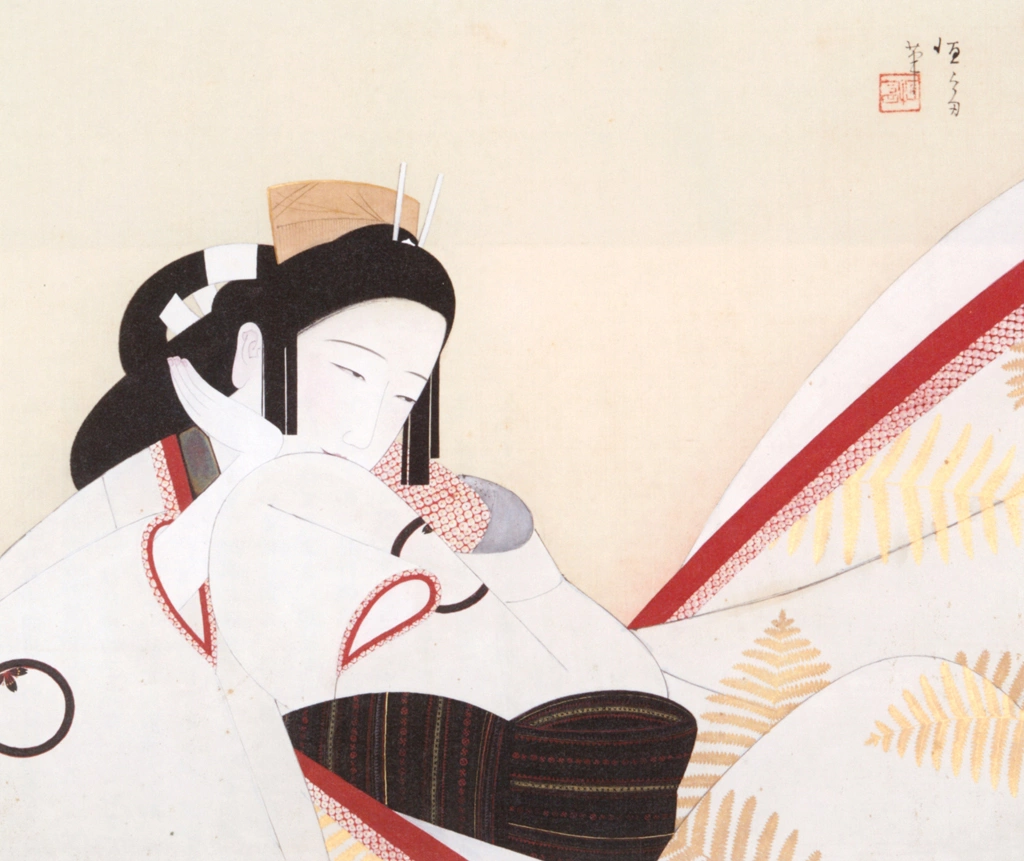 「慶長美人」 北野恒富 （1932年頃） | 没後70年 北野恒富展より