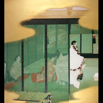 「御深曾木」 北野恒富 （1934年）