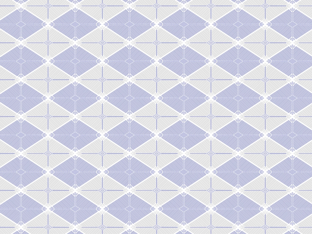 6種類の菱形のパターン背景のイラストとベクター | 青色