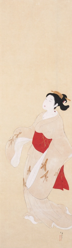 「むすめ」 北野恒富 | 没後70年 北野恒富展より