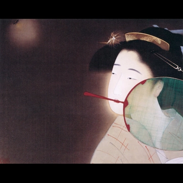 「蛍」 北野恒富 （1928年）