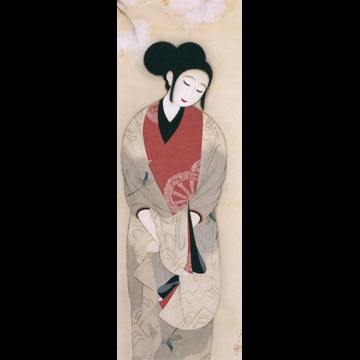 「花の夜」 北野恒富 （1921年頃）