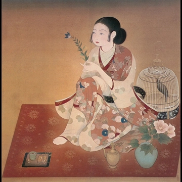 「婦女図」 中村大三郎 （1924年）
