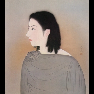 「現代婦女（羅衣）」 中村大三郎 （1934年）