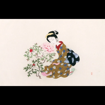 「深見草」 小村雪岱 （1942年）