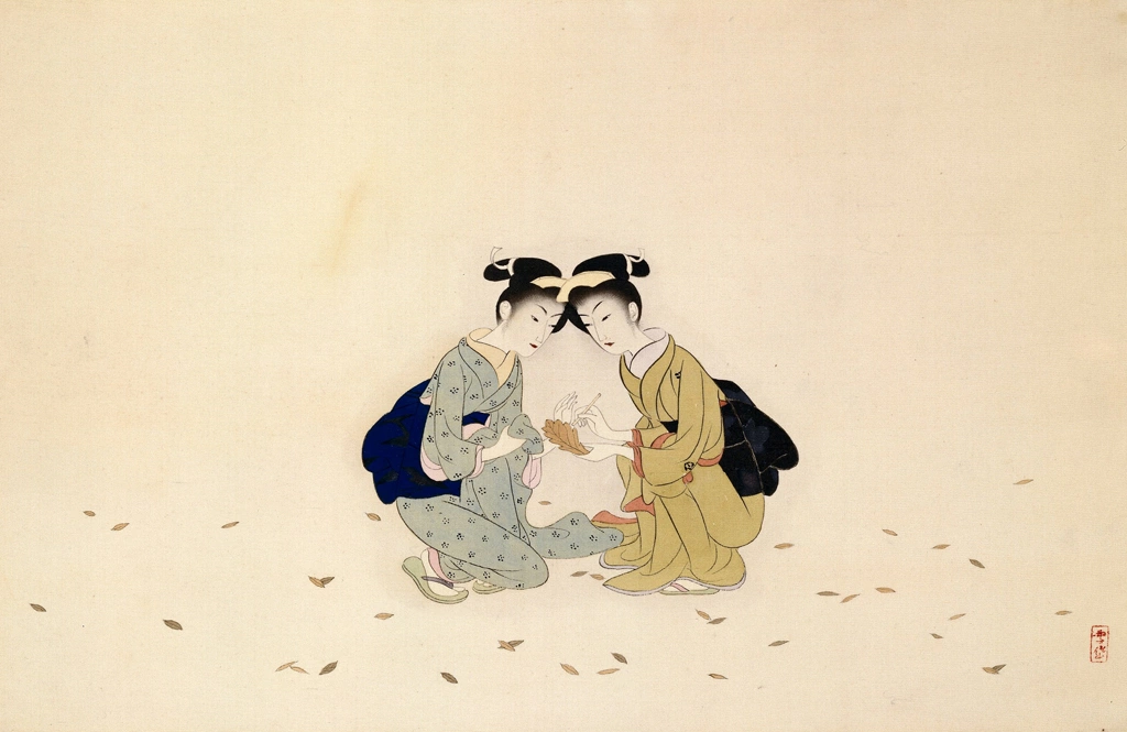 「見立寒山拾得」 小村雪岱 （1942年） | 4