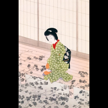 「灯影」 小村雪岱 （1940年）