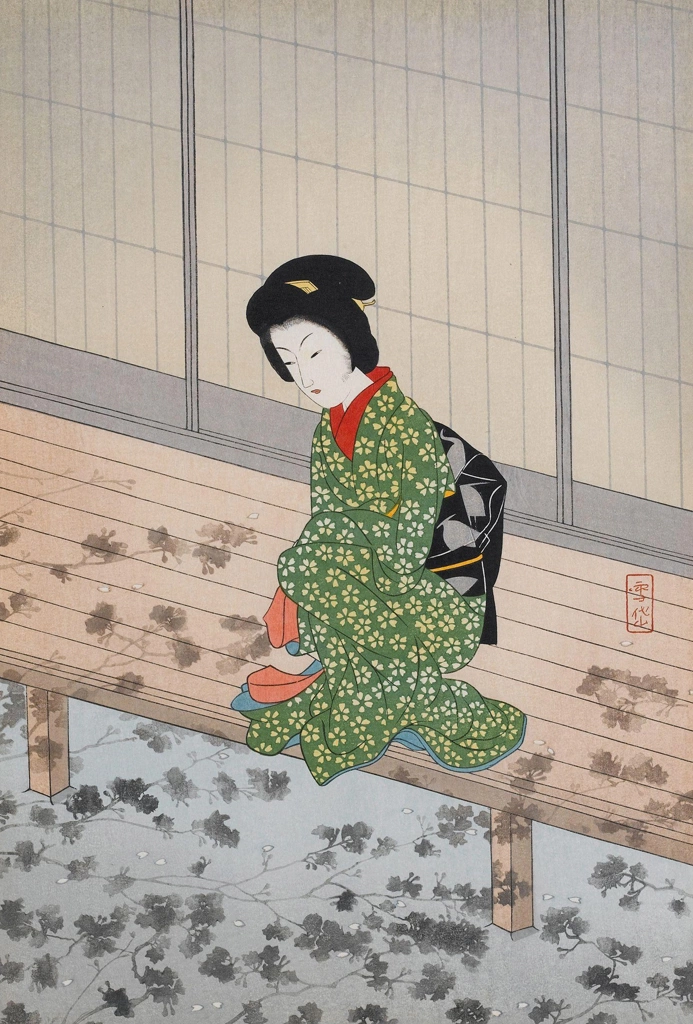 「灯影」 小村雪岱 （1940年） | 2