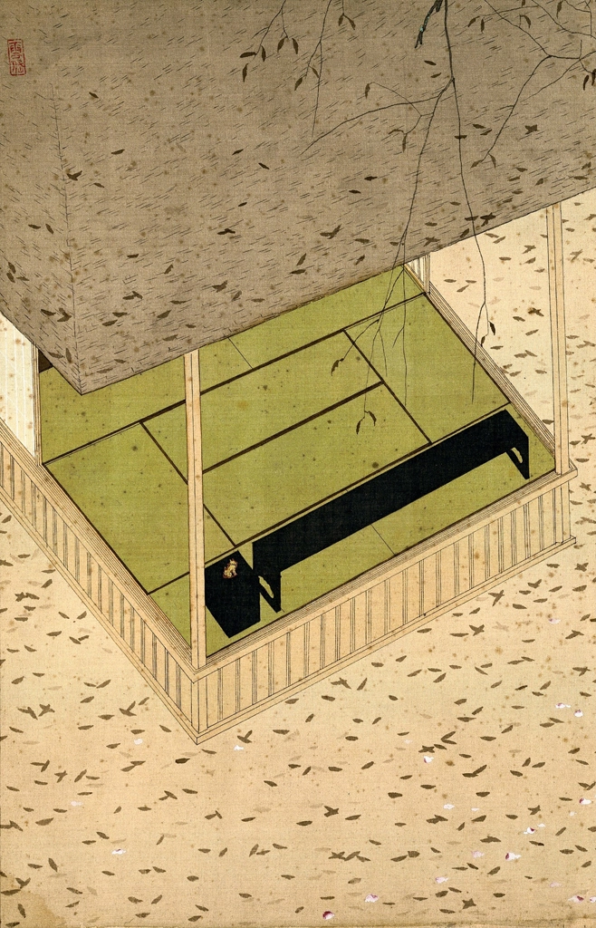 「落葉」 小村雪岱 （1941年） | 2