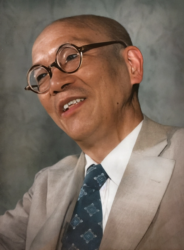 「正力松太郎」 田村茂 | AIカラー化