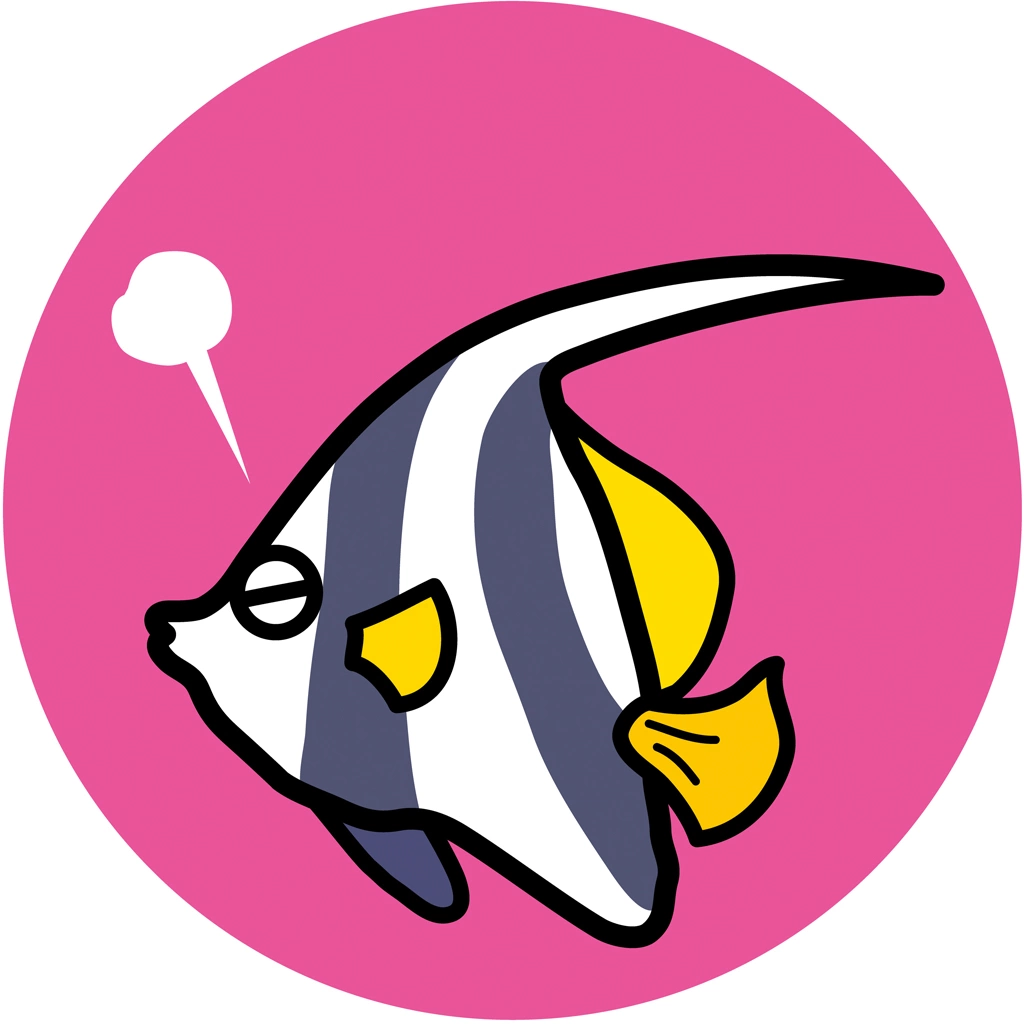 4種類のハタタテダイのイラストとベクター | 怒る