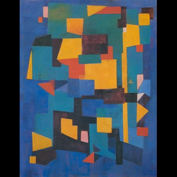 「街」 瑛九 （1947年）