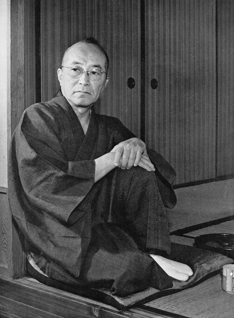 「里見弴」 田村茂 | 現代日本の百人より