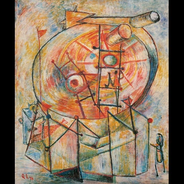 「子供の目」 瑛九 （1956年）