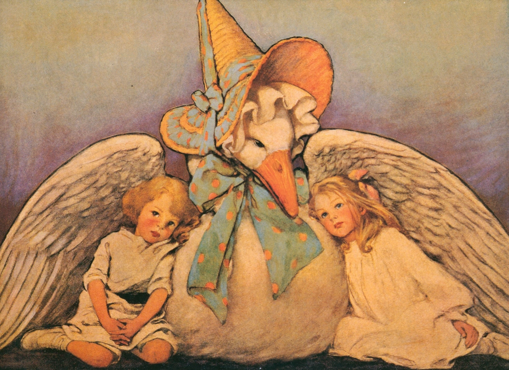 「マザー・グース 表紙」 ジェシー・ウィルコックス・スミス | マザー・グースより