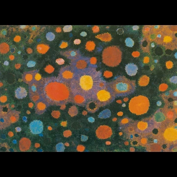 「夜の空」 瑛九 （1957年）