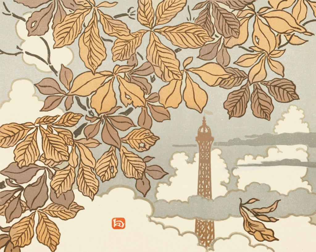 「エッフェル塔三十六景 扉絵」 アンリ・リヴィエール （1902年） | 3