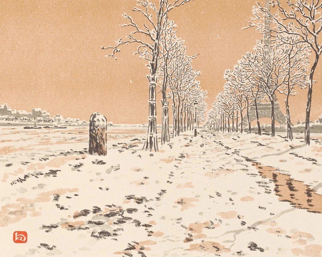 「エッフェル塔三十六景 シーニュ島より」 アンリ・リヴィエール （1902年） | 3