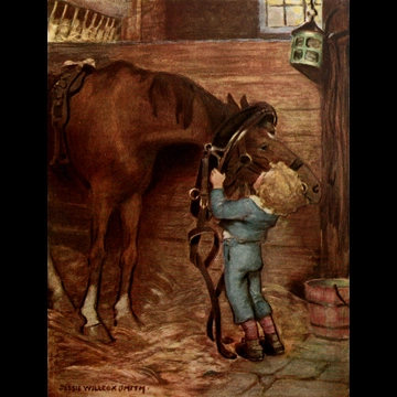 「北風のうしろの国へ 挿絵 #7 （首輪こそがこの商売で最も厄介な部分だった。）」 ジェシー・ウィルコックス・スミス