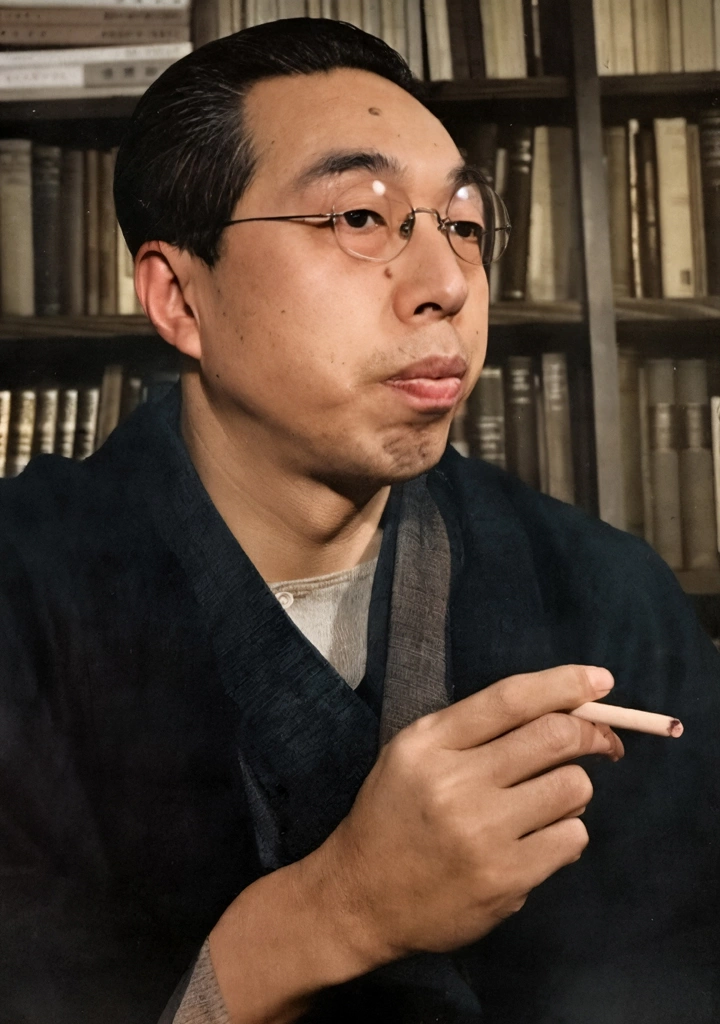 「中山伊知郎」 田村茂 | AIカラー化