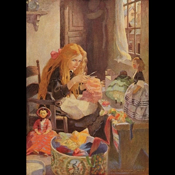 「ジェニー・レンは小さな人形の仕立て屋 （互いの友）」 ジェシー・ウィルコックス・スミス