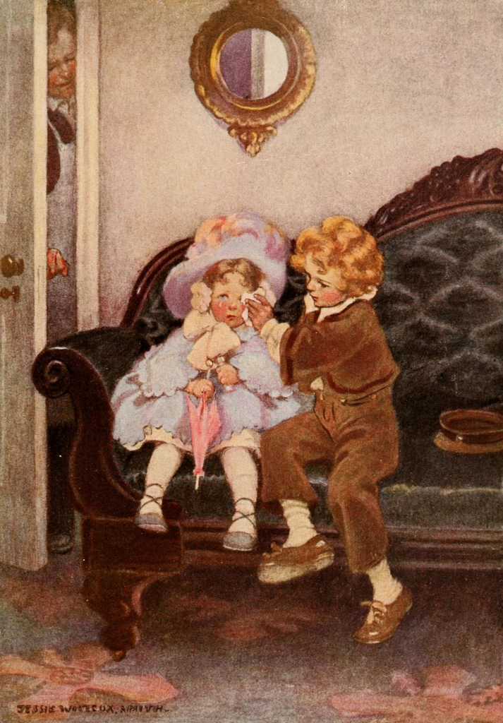 「駆け落ちカップル （クリスマス物語：ホリー・ツリー）」 ジェシー・ウィルコックス・スミス | ディケンズの子供たちより