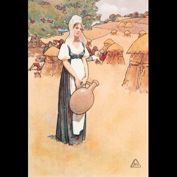 「まことに美しい乙女であった （エヴァンジェリン：アカディー物語）」 ジェシー・ウィルコックス・スミス