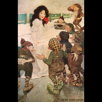 「白雪姫 （子どものための童話集）」 ジェシー・ウィルコックス・スミス （1911年）