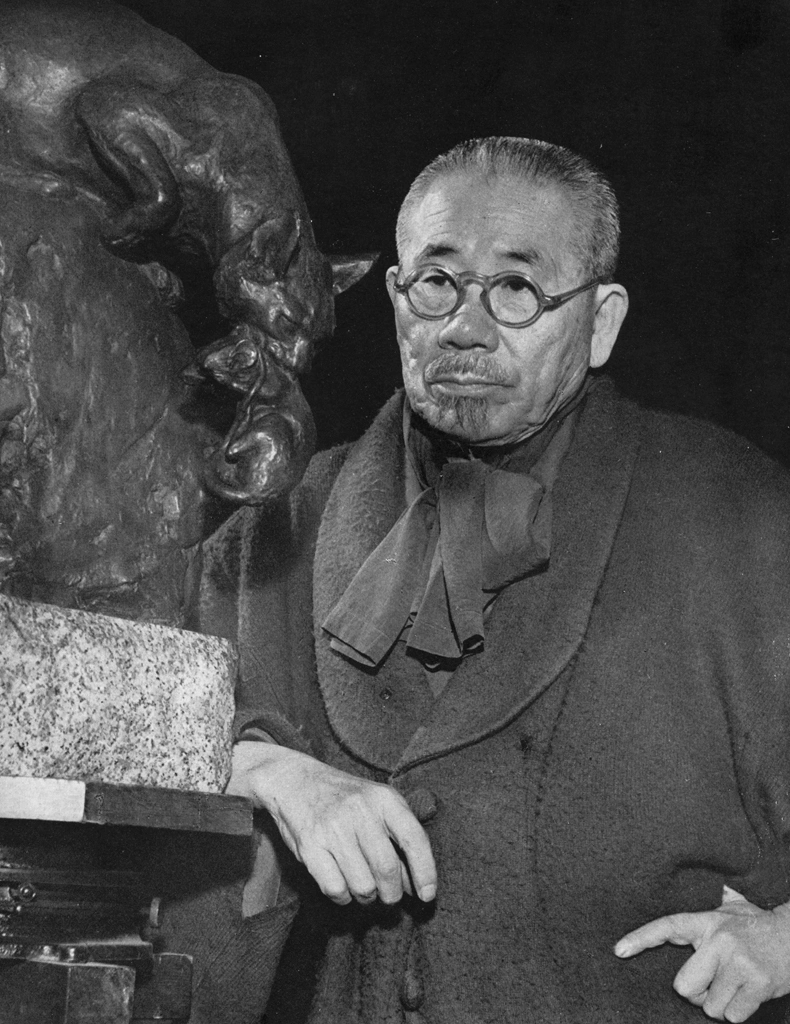 「朝倉文夫」 田村茂 | 現代日本の百人より